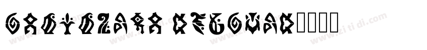 UTMImpact Regular字体转换